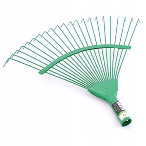 GRABIE DO LIŚCI MET DRUCIANE 22 ZĘBY XL-GREEN