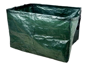 KOSZ OGRODOWY NA LIŚCIE TRAWĘ 120L PROSTOKĄTNY