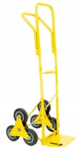 WÓZEK MAGAZYNOWY 6-CIO KOŁOWY-SCHODOWY UCHWYT