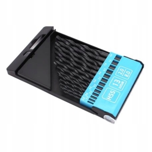 WIERTŁA DO METALU ZESTAW 13CZ 2.0-8.0MM HSS