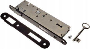 ZAMEK WĄSKI DRZWI FURTKI JANIA 72/34 KLUCZ PRAWY