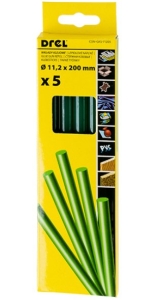 WKŁAD KLEJOWY DO PISTOLETU KLEJ W LASKACH ZIELONY