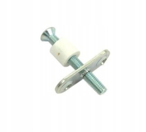 ŚRUBA ZŁĄCZE OKIENNE Z PODKŁADKĄ PLASTIKOWĄ