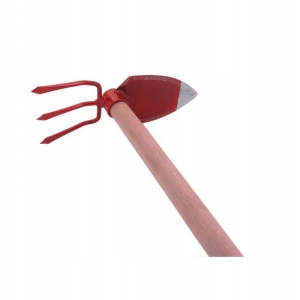 MOTYKA CZERWONA SERCOWA 102 Z WIDEŁKAMI KOPACZKA