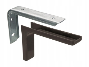 WSPORNIK KĄTOWNIK PÓŁKI Z MASKOWNICĄ 120mm BRĄZOWY