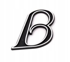 LITERA OZNACZENIE DOMU NA DOM DRZWI ODBLASKOWA