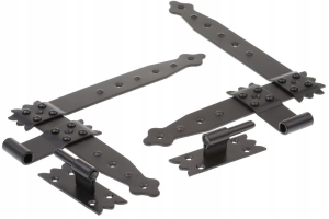 ZAWIAS GARAŻOWY DRZWI KĄTOWY PASOWY 40 cm KPL 4szt