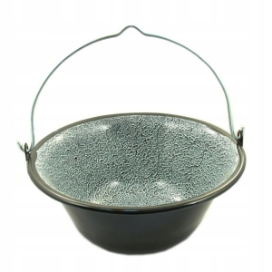 KOCIOŁEK NA GULASZ 20 L EMALIOWANY KOCIOŁ GARNEK