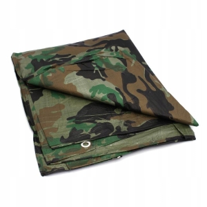 PLANDEKA WOJSKOWA MORO 80g KAMUFLARZ CAMPING 6 x 8