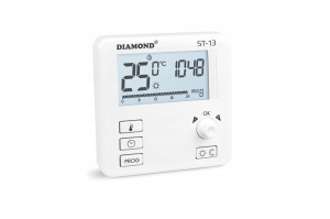 STEROWNIK REGULATOR TEMPERATURY PRZEWODOWY NEW