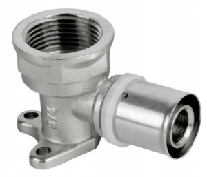 PEX KOLANO 90' GW 20x1/2 ZACISKOWE NAŚCIENNE PRESS