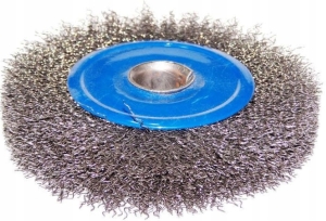 SZCZOTKA TARCZOWA DRUT STALOWY OTWÓR 30 mm 230 mm