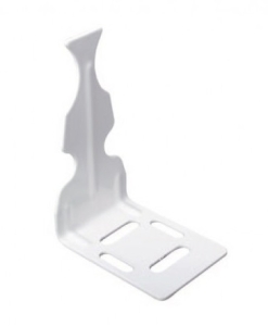 WIESZAK GRZEJNIKOWY UNIWERSALNY BIAŁY UCHWYT