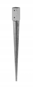 PODSTAWA SŁUPA WBIJANA WSPORNIK KOTWA 60 x 750 mm