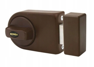 ZAMEK DRZWIOWY NAWIERZCHNIOWY GERDA ZN 200 BRĄZ