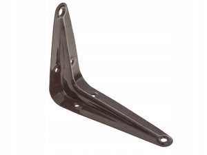 KĄTOWNIK WSPORNIK PÓŁKI POD PÓŁKĘ 100x75mm BRĄZOWY