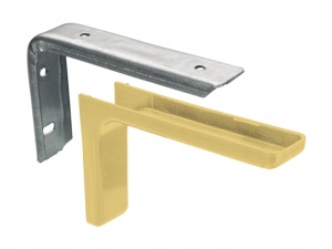 WSPORNIK KĄTOWNIK PÓŁKI Z MASKOWNICĄ 180 mm KLON