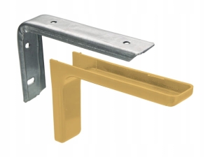 WSPORNIK KĄTOWNIK PÓŁKI Z MASKOWNICĄ 180 mm BUK