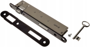 ZAMEK DO DRZWI FURTKI ROLKOWY JANIA 90/22 KLUCZ PL