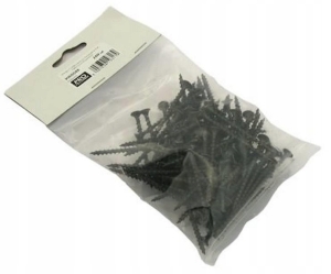 WKRĘT DO PŁYT GIPSOWYCH 90mm 50szt GWINT METAL