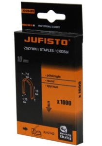 ZSZYWKI TYPU U 10 x7.6x1.15 mm 1000 szt DO KABLI