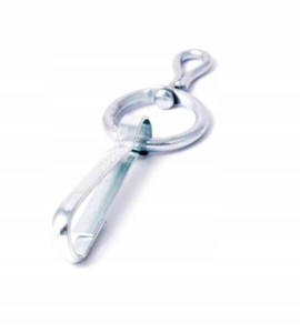 KARABINEK DO ŁAŃCUCHA Z OKRĘTKĄ 70 / 120 mm OCYNK