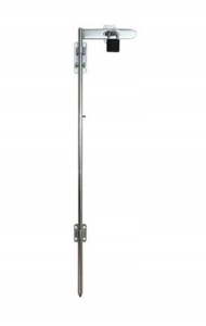 RYGIEL DO DRZWI 800 mm ZE SKOBLEM 130 mm R1 ZASUWA