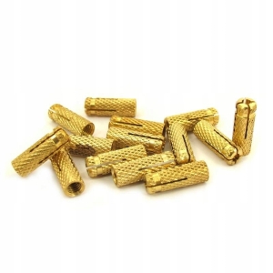 TULEJA TULEJE M6 TRALEK ROZPRĘŻNE MOSIĄDZ 100 szt