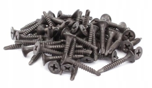 WKRĘT DO PŁYT GIPSOWYCH 45mm 100szt FASFATOWANY