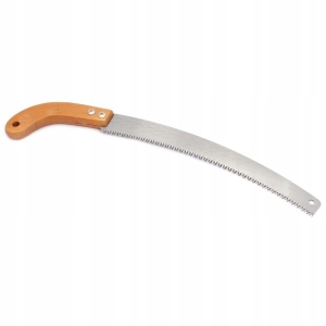 PIŁA LISI OGON DREWNIANA RĄCZKA 35 cm OGRODNICZA