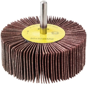 ŚCIERNICA LISTKOWA TRZPIENIOWA 80 x 30 mm P 60