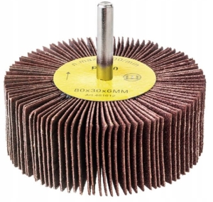 ŚCIERNICA LISTKOWA TRZPIENIOWA 80 x 30 mm P 40