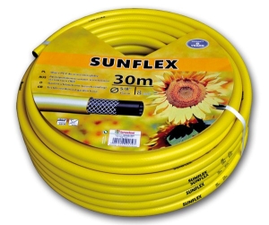 WĄŻ OGRODOWY ZBROJONY SUNFLEX 50m 1/2 DO WODY WĘŻE