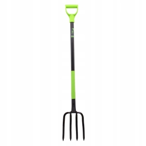 WIDŁY OGRODOWE 4 ZĘBY METALOWE PŁASKIE STYL