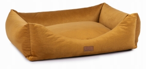 LEGOWISKO DLA PSA POSŁANIE OAZA VELVET ZŁOTE 90x70