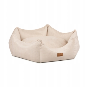 LEGOWISKO DLA PSA POSŁANIE VELVET 75x38 KREM KOJEC