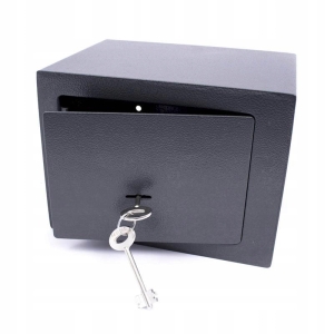 SEJF MECZANICZNY SOLIDNY NA KLUCZ 35x25x25cm