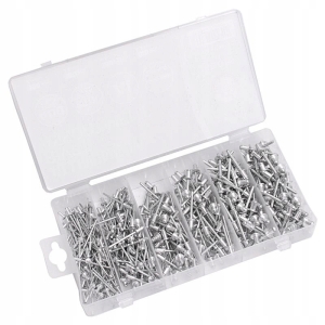 NITY ZRYWALNE Z TRZPIENIEM STALOWYM 400SZT BOX