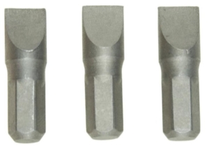 KOŃCÓWKI PŁASKIE SL8 x 1,2 x 25mm 3szt BITY BIT