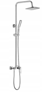 KOLUMNA NATRYSKOWA PRYSZNICOWA Z BATERIĄ CHROM