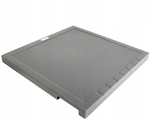 MULTIFUNKCYJNY OCIEKACZ SZARY GRANITOWY 35X35CM