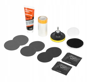 ZESTAW DO POLEROWANIA REGENERACJI LAMP REFLEKTORÓW