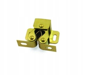 ZATRZASK MEBLOWY DO MEBLI ROLKOWY WCISKANY ZŁOTY