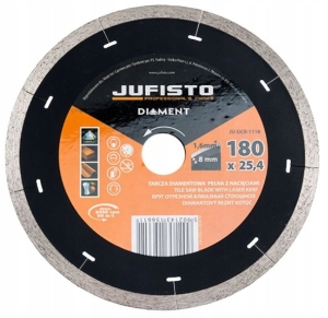 TARCZA DIAMENTOWA PEŁNA SUPER CIENKA 180 x 1,6 mm