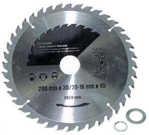 PIŁA TARCZOWA DO DREWNA 400 mm 100 T ZĘBY WIDIA