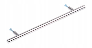 UCHWYT RELINGOWY MEBLOWY 188 / 128 mm CHROM