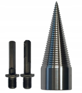 ŚWIDER DO ŁUPANIA DREWNA 32MM+ADAPTER HEX SDS+