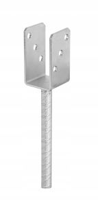 PODSTAWA SŁUPA STAŁA 50 DO WMUROWANIA WSPORNIK