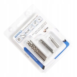 ZESTAW MINI WIERTEŁ 0.5MM-3.0MM 25SZT