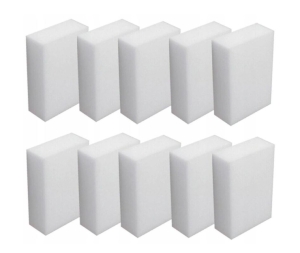 MAGICZNA GĄBKA DO CZYSZCZENIA TRUDNYCH PLAM 10 SZT